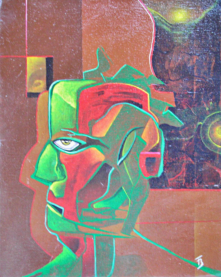 akryl-płótno, 20 x 30 cm